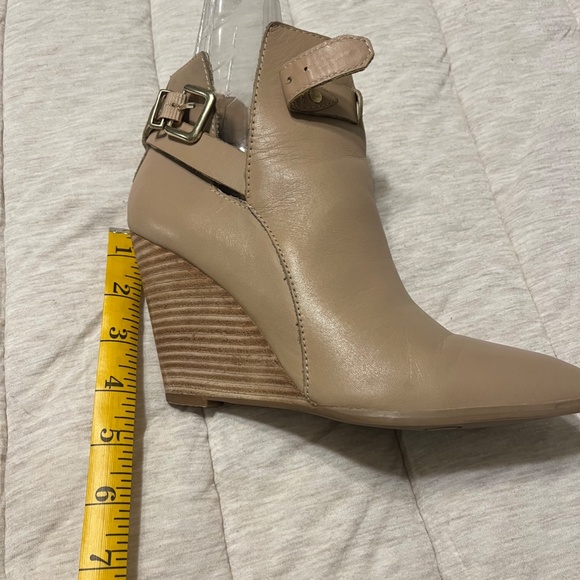 SEYCHELLES Leather Wedge Booties - Picture 11 of 11